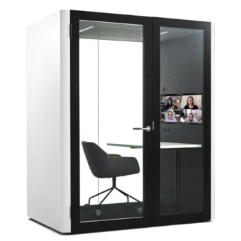 W-POD SINGLE PERSON WORK POD 19 SQUAREPHOTOWPOD7 800x - Office Furniture SQUAREPHOTOWPOD7 800x